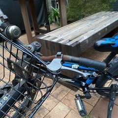 子供用自転車　補助輪付きの画像