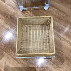 ラタン収納ボックス5段【町田市再生家具】252016の画像