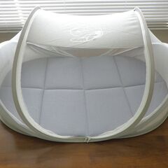 赤ちゃん用コンパクトベッド【小金井市民限定】（小金井市再生家具）品番：10-02-14 ※新規優先の画像