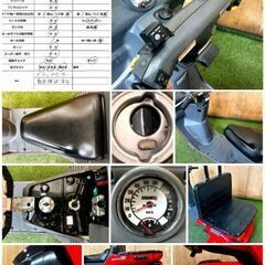 【動画あり】★ホンダ ジャイロキャノピー★ 実動 人気車種 原付 TA03 FI インジェクション 水冷 4サイクル 三輪 宅配 ウーバー 赤 松本市の画像