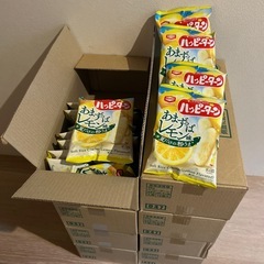 ハッピーターン　限定　あまずっぱ　レモン味　35g 12袋入りの画像