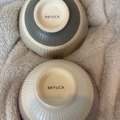 10/18〆KEYUCA 夫婦茶碗ペアセットの画像