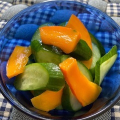 生食かぼちゃ🎃コリンキー＋おまけ付きの画像