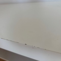 まだまだ使える！白い棚　テレビ台としてもの画像