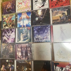 藍月なくる 削除 acuticnotes など 同人音楽CD 95枚セット売りの画像