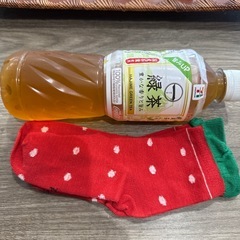 いちご柄靴下🍓の画像