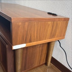 ✨お買い得✨　2way 木製テレビ台 モダンデザイン 引き出し付きの画像