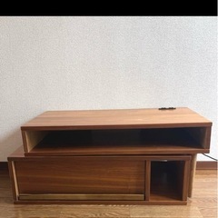 ✨お買い得✨　2way 木製テレビ台 モダンデザイン 引き出し付きの画像