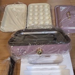 ホットプレート新品まとめてのお値段です！の画像