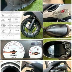 【動画あり】★スズキ レッツ2★ 実動 人気車種 原付 CA1PA型 キャブレター 空冷 2サイクル レッツ DIO JOG スクーター 松本市の画像