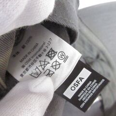 ( M-948 )47 BRAND NEWYORK YANKEES フォーティーセブン ニューヨークヤンキース キャップ 帽子 グレー 頭囲調節可能 中古の画像