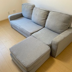 3人がけカウチソファ
の画像