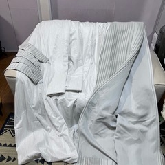 【ニトリ　カーテン・レースカーテンセット】割引あり⭐️　の画像