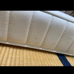 無印 シングルマットレスの画像