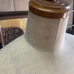 トルソー　布張り木製の画像