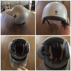 ヤマハ ヘルメット ジェットヘル　 バイク　の画像