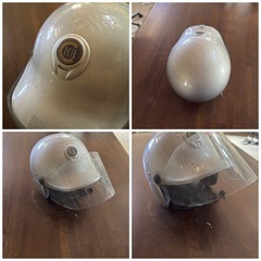 ヤマハ ヘルメット ジェットヘル　 バイク　の画像