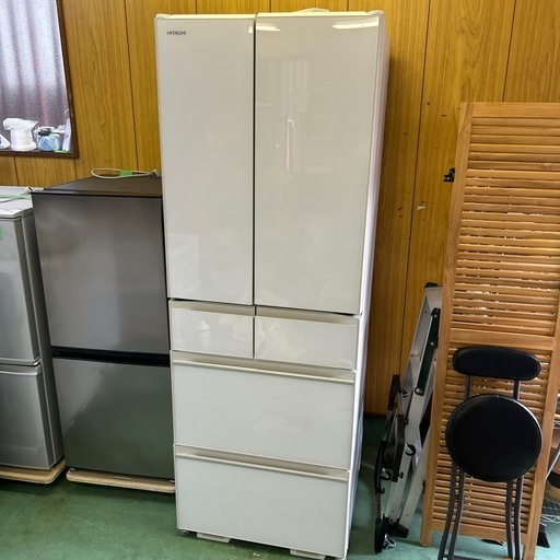 【済】日立 HITACHI 6ドア 冷蔵庫 520L