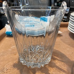 【引き取り限定】中古品　アイスペール②ガラス製の画像
