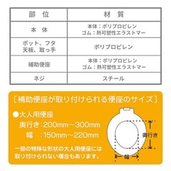 3WAYおまる 補助便座 ステップ台の画像