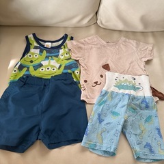 子供用品 夏服 男の子 21点セット 80サイズの画像