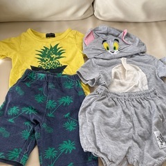 子供用品 夏服 男の子 21点セット 80サイズの画像