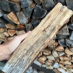 乾燥済み広葉樹薪の画像
