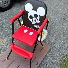 カトージ ハイチェアスタイリッシュミッキーの画像