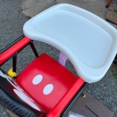 カトージ ハイチェアスタイリッシュミッキーの画像