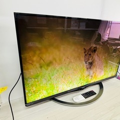 📺【ジャンク品】SHARP 43インチ液晶テレビ 4T-C43AM1（2018年製）⚠️の画像