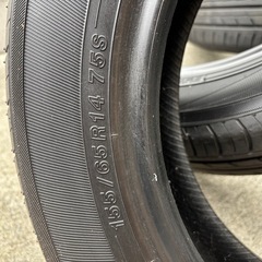 ヨコハマ　155/65R14 タイヤ4本セットの画像