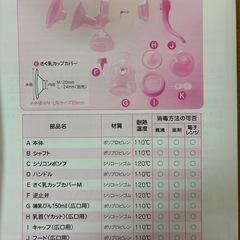 Kaneson さく乳器 搾乳機　ママらくハンド 手動式 ピンク カネソンの画像