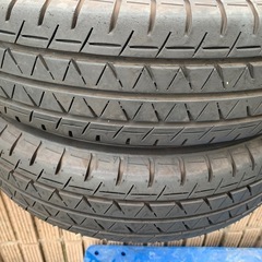 軽バンタイヤホイール2本の画像