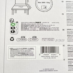 ベビーチェア インジェニュイティ ingenuity ブルーの画像