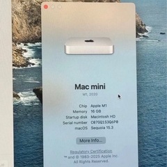 Mac mini m1m1の画像