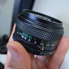 レンズは極上　FUJIFILM FUJINON 55mm F2.2　分解清掃済の画像