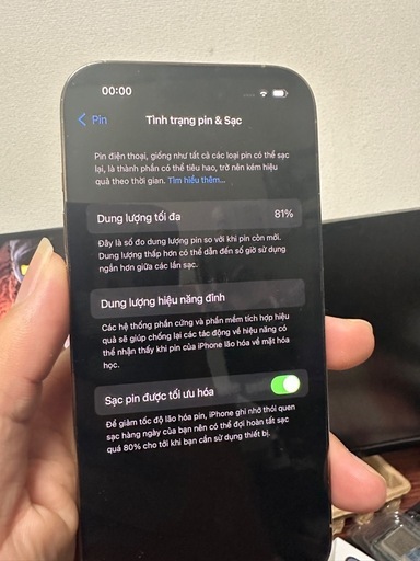 携帯電話/スマホ iphone 14 pro 128gb battery 81%
