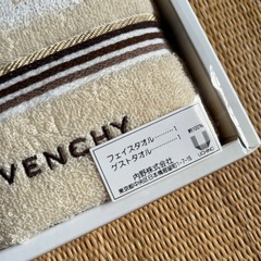 GIVENCHY フェイスタオル　ゲストタオル　せセットの画像