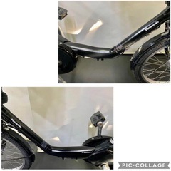 1年保証 新品部品多数　パナソニック　ギュットミニ　黒色　電動アシスト自転車　g115の画像