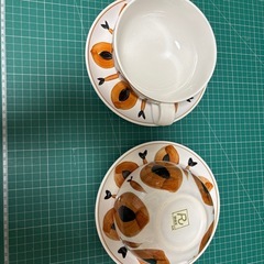 カップ&ソーサー2客セットの画像