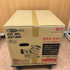 【モノマニア四日市】【引取限定】未使用 マキタ 165ミリ充電式スライドマルノコ LS610DZ makita 丸のこの画像