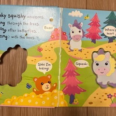 Squeaky Squishy Unicorn 音が鳴る絵本の画像