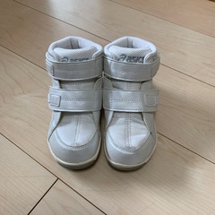 アシックス　ハイカットスニーカー（17センチ）の画像