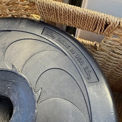 トレーニング器具　プレート2.5キロ1キロの画像