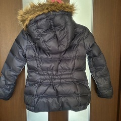 美品　TOMMY HILFIGER ダウンジャケット　ネイビー　110の画像