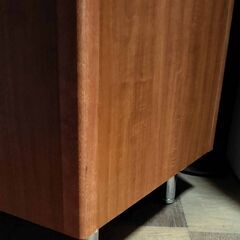 ジュエリーキャビネット　ガラスショーケース　木製ディスプレイケース　アクセサリーボックス　タワーショーケース 2台セットの画像