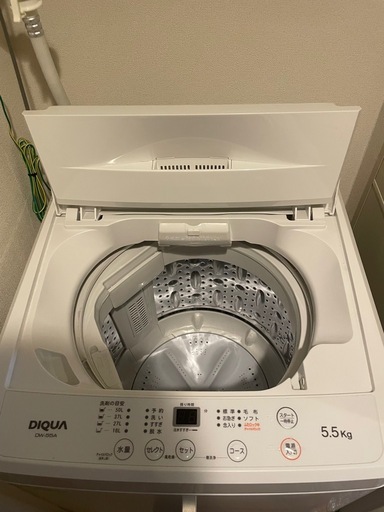 2023年製造 DAIQUA 5.5kg洗濯機