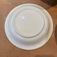 【引き取り限定】中古品　白皿　無地　3枚セットの画像