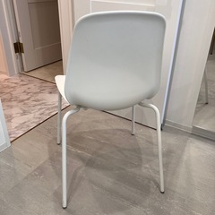 美品　IKEA 椅子 チェアー 白 の画像