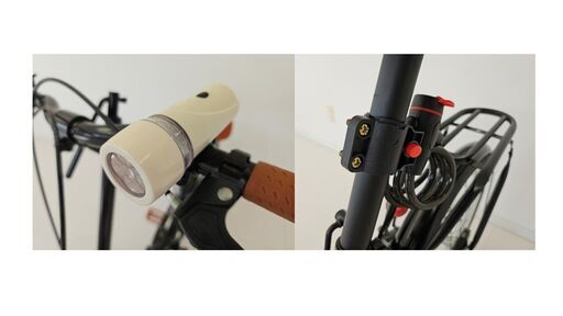 【取引終了】折り畳み自転車　使用感あまりありません